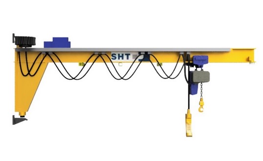 Carroponte a parete con/senza installazione